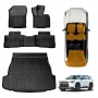 3D Floor Mats Boot Liner Set for Toyota Rav4 Rav 4 6th 2026-Onwards All Weather Heavy Duty Cargo Car Trunk Luggage Tray