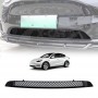 Tesla Model Y 2022-2025 Car Front Air Flow Vent Inlet Intake Grill Mesh Grille Grid ABS Plastic Protection Cover Guard Gloss Finish Piano Black