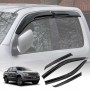 Premium Weathershields for Volkswagen Amarok 2009-2022 Dual Cab Car Weather Shields Wind Deflectors Window Sun Visor 4-Piece Set