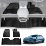 3D Floor Mats for BYD Seal 2023-2025 Heavy Duty All Weather Car Mats Carpet Liner Set