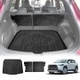 Boot Liner Back Seat Protector for Toyota Corolla Cross 2022-Onwards All Weather Heavy Duty Cargo Car Trunk Kick Mats