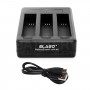 USB Triple Power Charger for GoPro Hero 4 Camera Battery