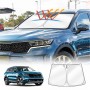 WindScreen Sun Shade for Kia Sorento 2020-2025 MQ4 series Blocks UV Rays Foldable Custom Wind Screen Sun Visor Protector.