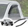Weathershields for Ford Ranger Single Cab 2011-2022 Car Weather Shields Wind Deflectors Window Sun Visor 2-Piece Set