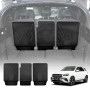 Back Seat Protector for Mercedes-Benz GLE 7 Seater 2018-Onwards All Weather Heavy Duty Car Seat Kick Mats Cover