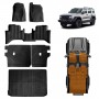 Heavy Duty Car Floor Boot Liner Back Seats Protector Kick Mats Cover for GWM Tank 300 Tank300 2023-Onwards Car Trunk Cargo Mat