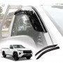 Weathershields for Toyota Hilux Single Cab 2025-Onwards Car Weather Shields Wind Deflectors Window Sun Visor 2-Piece Set