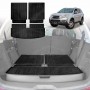 3 Pcs Boot Liners for Isuzu MU-X MUX 2013-2021 All Weather Heavy Duty Cargo Trunk Mat Luggage Tray Car Accessories