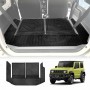Split Fold Boot Liner for Suzuki Jimny 3-Door 2018-Onwards Heavy Duty Cargo Trunk Mat Luggage Tray