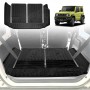 Split Fold Boot Liner for Suzuki Jimny 3-Door 2018-Onwards Heavy Duty Cargo Trunk Mat Luggage Tray
