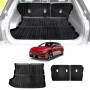 Boot Liner Back Seat Protector for Kia EV6 2021-2025 All Weather Heavy Duty Cargo Car Trunk Kick Mats