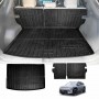 Boot Liner Kick Mats Set for Kia EV3 2025-Onwards All Weather Heavy Duty Cargo Car Trunk Back Seat Protector