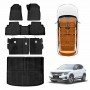 Boot Liner Back Seat Protector Floor Mat Combo for Kia Seltos 2022-2025 Heavy Duty Car Trunk Seats Kick Mats Cover