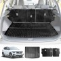 Boot Liner Back Seat Protector Combo for Kia Seltos 2022-2025 Heavy Duty Car Kick Mats Cover Cargo Trunk Mat