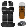 3D Floor Mats Boot Liners Set for Kia Sorento UM Series 2015-2020 All Weather Heavy Duty Cargo Car Trunk Luggage Tray