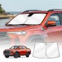 WindScreen Sun Shade for LDV T60 Ute 2017-2024 Blocks UV Rays Foldable Custom Wind Screen Sun Visor Protector