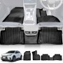 3D All-Weather Floor Mats for Lexus LBX 2024-2025 Heavy Duty Customized Car Floor Liners Full Set Carpet