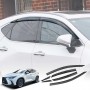 Weathershields for Lexus NX250 NX350 NX350h NX450h 2022-2025 Car Weather Shields Wind Deflectors Window Sun Visor 6 Pcs