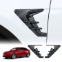 Tesla Model 3 2017-2023 and Model Y 2021-2025 Side Camera Indicator Protection Cover Carbon Fibre Style Trim Decoration Modification Accessories Matt