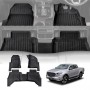 3D Floor Mats for Mazda BT-50 BT50 Dual Cab TF Series 2020-Onwards Heavy Duty All Weather Car Mats Carpet Liner Set Car Accessories