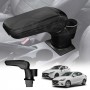 Central Armrest Storage Box with Cup Holder for Mazda 2 Hatch & Sedan 2014-2025 DJ/DL Arm Rest Car Interior Accessories