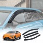 Weathershields for MG MG4 2023-2026 Car Weather Shields Wind Deflectors Window Sun Visor 4 Pcs
