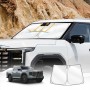 WindScreen Sun Shade for MG MGU9 Dual Cab 2025-Onwards Blocks UV Rays Sun Visor Protector Foldable Front Sunshade