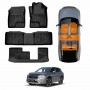 3D Floor Mats for Mitsubishi Outlander ZM Series PHEV 7-Seater 2021-2025 Heavy Duty All Weather Car Mats Carpet Liner Set