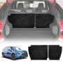 Back Seat Protector for Mitsubishi Eclipse Cross 2021-2025 All Weather Heavy Duty Car Seat Kick Mats Cover
