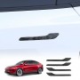 Modified Trims for Tesla Model Y Juniper 2025-Onwards Decoration Door Handle Protection Kit Carbon Fibre Style Cover Wrap