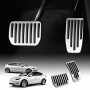 Tesla Model 3 2017-2023 and Model Y 2021-2025 Performance Foot Pedals Pads Cover Aluminum Non-Slip Anti-Slip Accelerator Brake 