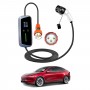 Type 2 Portable EV Charger 32 Amp 7KW 3 Pin 5 Meters for Tesla Model Y L 6-Seat 2026-Onwards