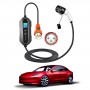 Type 2 Portable EV Charger 32 Amp 7KW 3 Pin 5 Meters for Tesla Model 3 Highland 2023-2025