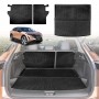 Boot Liner Kick Mats Set for Nissan Ariya 2023-Onwards All Weather Heavy Duty Cargo Car Trunk Back Seat Protector