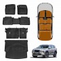 Floor Mat Boot Liner Back Seat Protector Combo for Nissan X-trail Xtrail T33 e-POWER 5 Seats 2022-Onwards Heavy Duty Car Kick Mats Cover