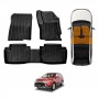 3D Floor Mats for Mitsubishi Outlander 2012-2021 Heavy Duty All Weather Car Waterproof Interior Protection Liner Set