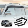 Weathershields for Mitsubishi Pajero 2006-2022 Car Weather Shields Wind Deflectors Window Sun Visor 4-Piece Set