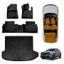 Floor Mats Boot Liner Set for Kia Sportage NQ5 PE Series 2026-Onwards Without Subwoofer All Weather Cargo Car Trunk Luggage Tray
