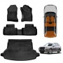 3D Floor Mats Boot Liner for Subaru Forester 2018-2024 All Weather Heavy Duty Cargo Car Trunk Luggage Tray