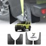 Suzuki Jimny 3-Door 2018-2025 Mud Flaps Splash Guards Mudguard Fender Front and Rear Set of 4