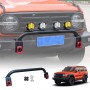 Nudge Bar For GWM Tank 300 2023-2025 Bullbar Front Bumper LED Light Holder Decoration Modification Accessories