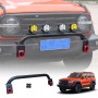 Nudge Bar For GWM Tank 300 Tank300 2023-Onwards Bullbar Front Bumper LED Light Holder Decoration Modification Accessories