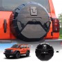 Glossy Black Spare Wheel Cover for GWM Tank 300 2023-2025 Tire Protective Case Exterior Modification Accessories
