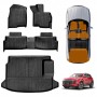 3D Floor Mats Boot Liner Set for Chery Tiggo 4 Hybrid 2025-Onwards All Weather Heavy Duty Cargo Car Trunk Luggage Tray