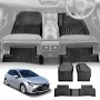 3D Floor Mats for Toyota Corolla Hatchback Auto 2018-Onwards Heavy Duty All Weather Car Mats Carpet Liner Set