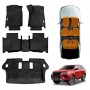 3D Floor Mats for Toyota Fortuner 2015-2025 Heavy Duty All Weather Car Mats Carpet Liner Set