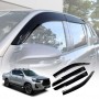Injection Original Weathershields for Toyota Hilux SR5 Double Cab 2015-2025 Car Wind Deflectors Window Sun Visor 4-Piece Set
