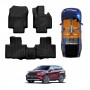 3D Floor Mats for Toyota Kluger 2021-2025 Heavy Duty All Weather Car Mats Carpet Liner Set