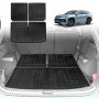 Boot Liners for Volkswagen Tayron 7 Seater 2025-Onwards All Weather Heavy Duty Cargo Trunk Mat Luggage Tray Car Accessories 3 Pcs Set