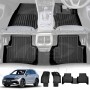 3D Floor Mats for Volkswagen VW Tiguan 2016-2024 Heavy Duty All Weather Car Mats Carpet Liner Set